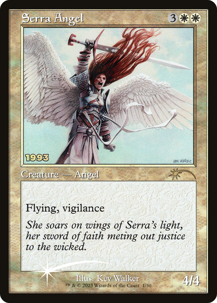 Serra Angel (30A-P-001) - 30th Anniversary Play Promos Foil