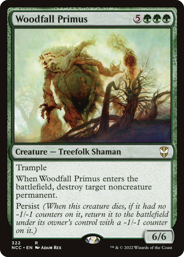 Woodfall Primus⁣ - Commander: Streets of New Capenna⁣ (Rare)⁣ [322]