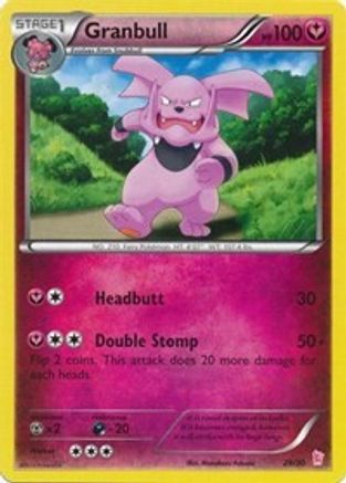 Granbull (#29) 029  XY Trainer Kit Sylveon & Noivern - Common