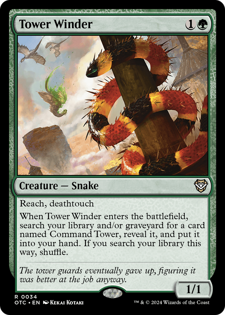 Tower Winder⁣ - Commander: Outlaws of Thunder Junction⁣ (Rare)⁣ [34]