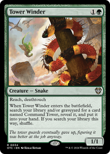 Tower Winder⁣ - Commander: Outlaws of Thunder Junction⁣ (Rare)⁣ [34]