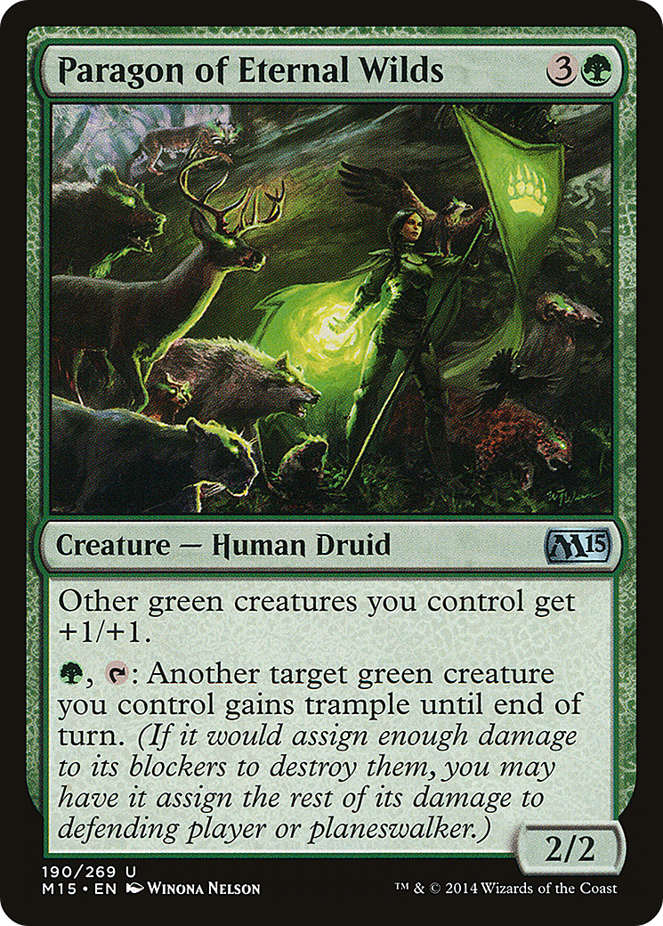 Paragon of Eternal Wilds (M15-190) - Magic 2015