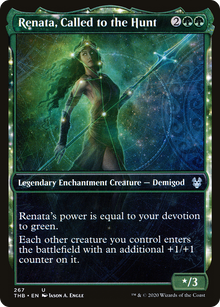 Renata, Called to the Hunt⁣ - Theros Beyond Death: Extras⁣ (Uncommon)⁣ [267]