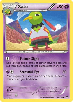 Xatu 029  XY  Roaring Skies - Rare