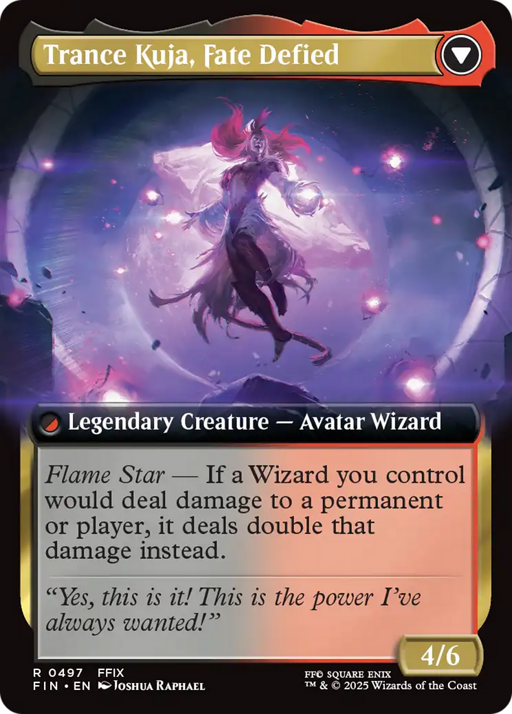 Kuja, Genome Sorcerer // Trance Kuja, Fate Defied (FIN-497) - FINAL FANTASY: (Extended Art)