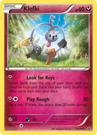 Klefki 048/108  XY  Roaring Skies - Rare