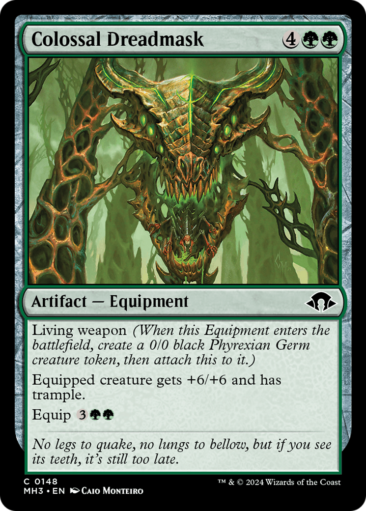 Colossal Dreadmask⁣ - Modern Horizons 3⁣ (Common)⁣ [148]