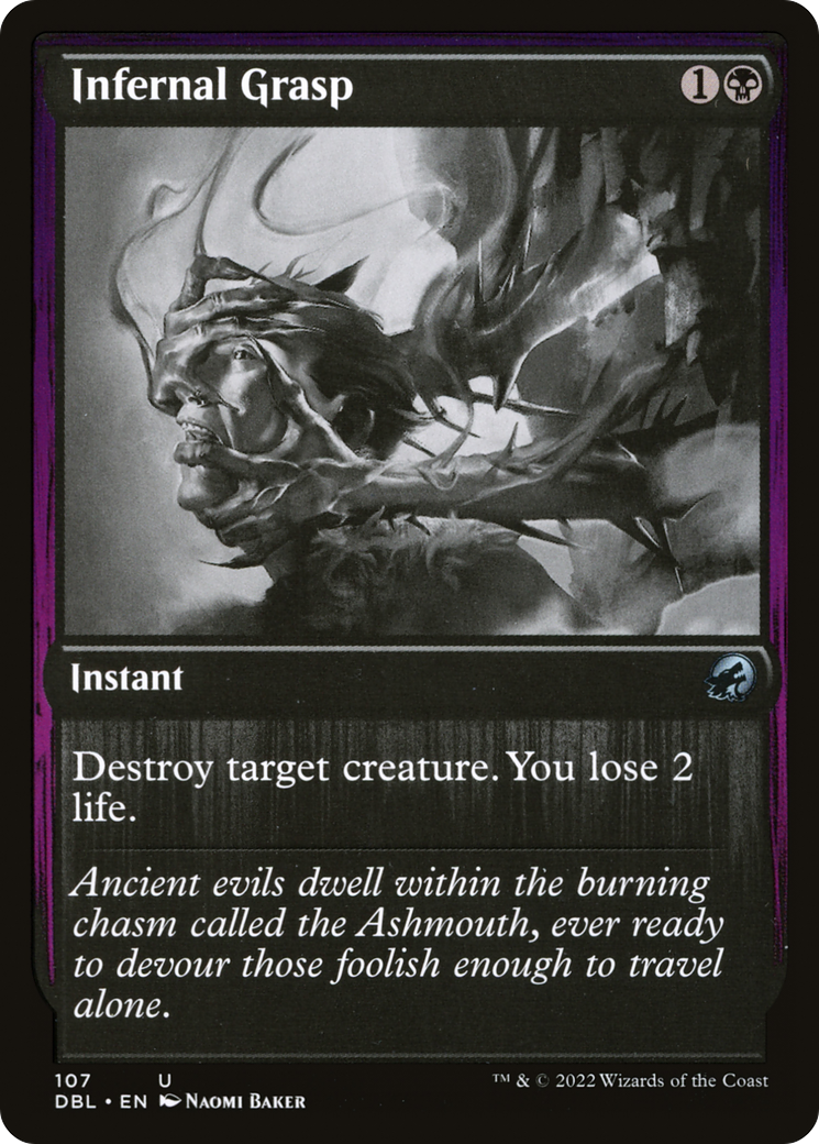 Infernal Grasp (DBL-107) - Innistrad: Double Feature