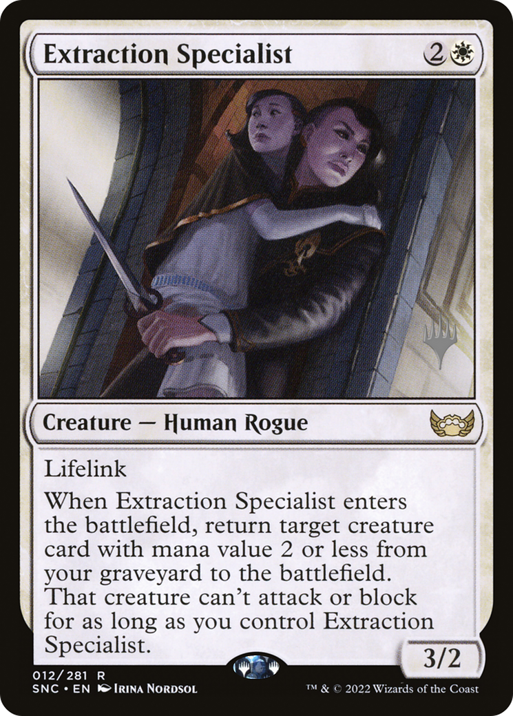 Extraction Specialist (PPSNC-12P) - Streets of New Capenna Promos Foil