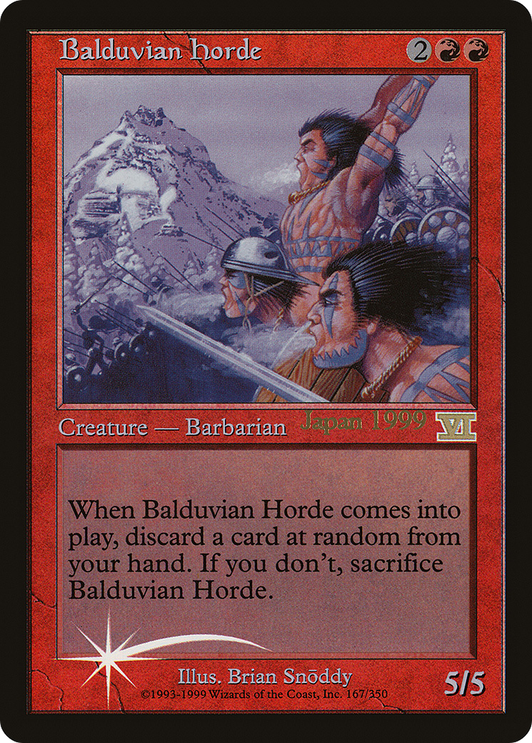 Balduvian Horde (UMP-001) - World Championship Promos Foil
