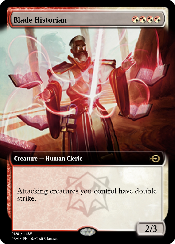 Blade Historian (PRM-90212) - Magic Online Promos Foil