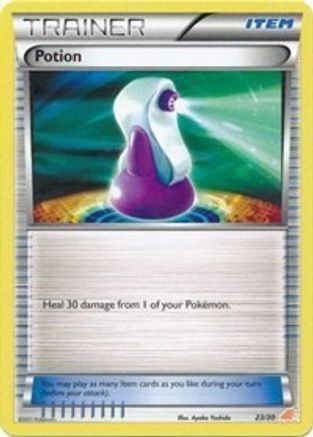 Potion (#23) 023  BW Trainer Kit Excadrill & Zoroark - Common