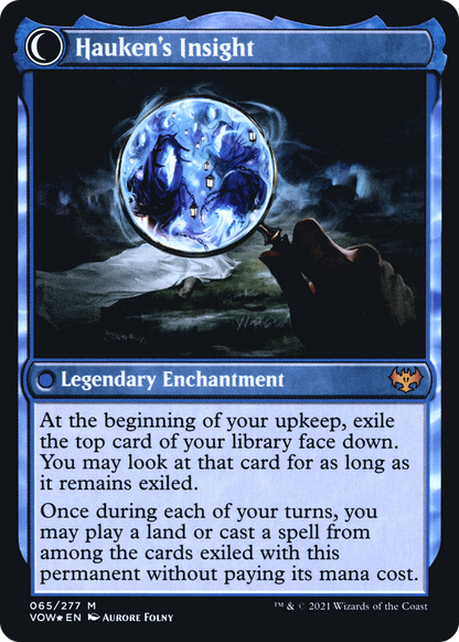 Jacob Hauken, Inspector (PRE-65S) - Innistrad: Crimson Vow Promos: (Double Faced Transform) Foil