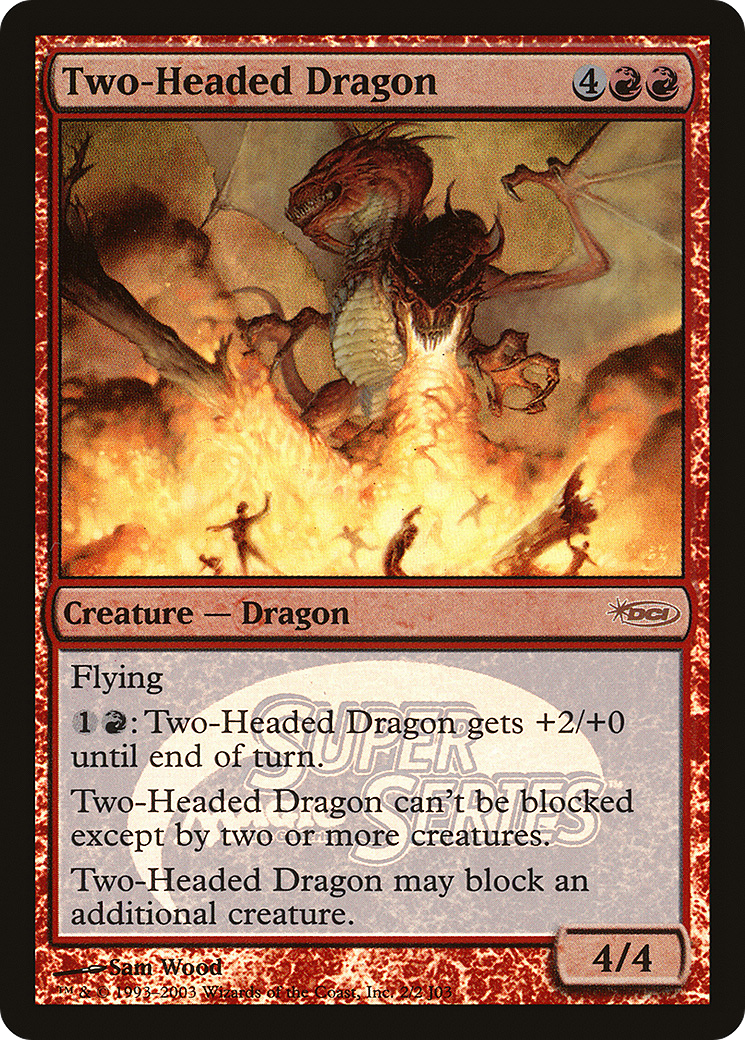 Two-Headed Dragon (Junior Super Series) (JSS-009) - Junior Super Series Foil