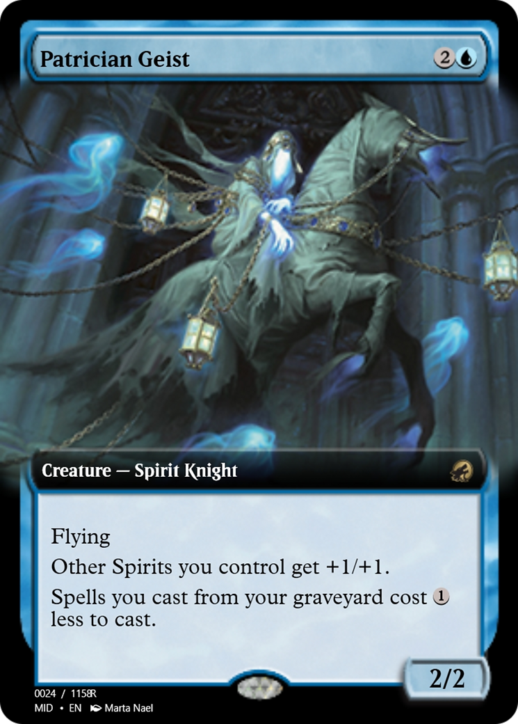 Patrician Geist (PRM-93928) - Magic Online Promos Foil