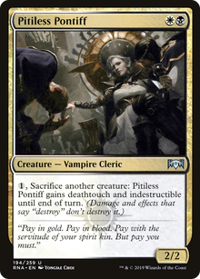 Pitiless Pontiff (RNA-194) - Ravnica Allegiance