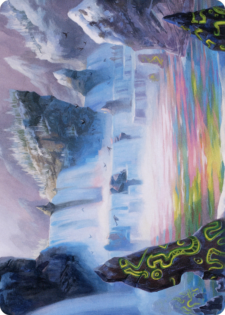 Glittering Frost // Glittering Frost (AKHM-045) - Kaldheim Art Series (Borderless)