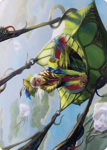 Nael, Avizoa Aeronaut // Nael, Avizoa Aeronaut (ADMU-051) - Dominaria United Art Series (Borderless) Foil