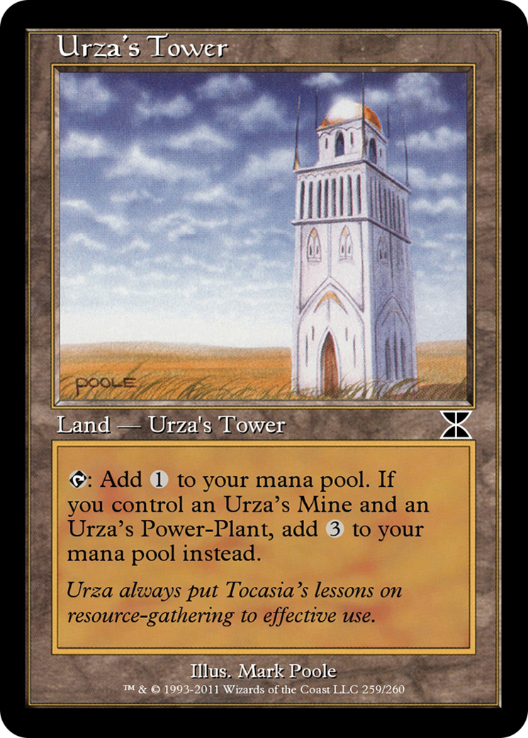 Urza's Tower (ME4-259B) - Masters Edition IV Foil