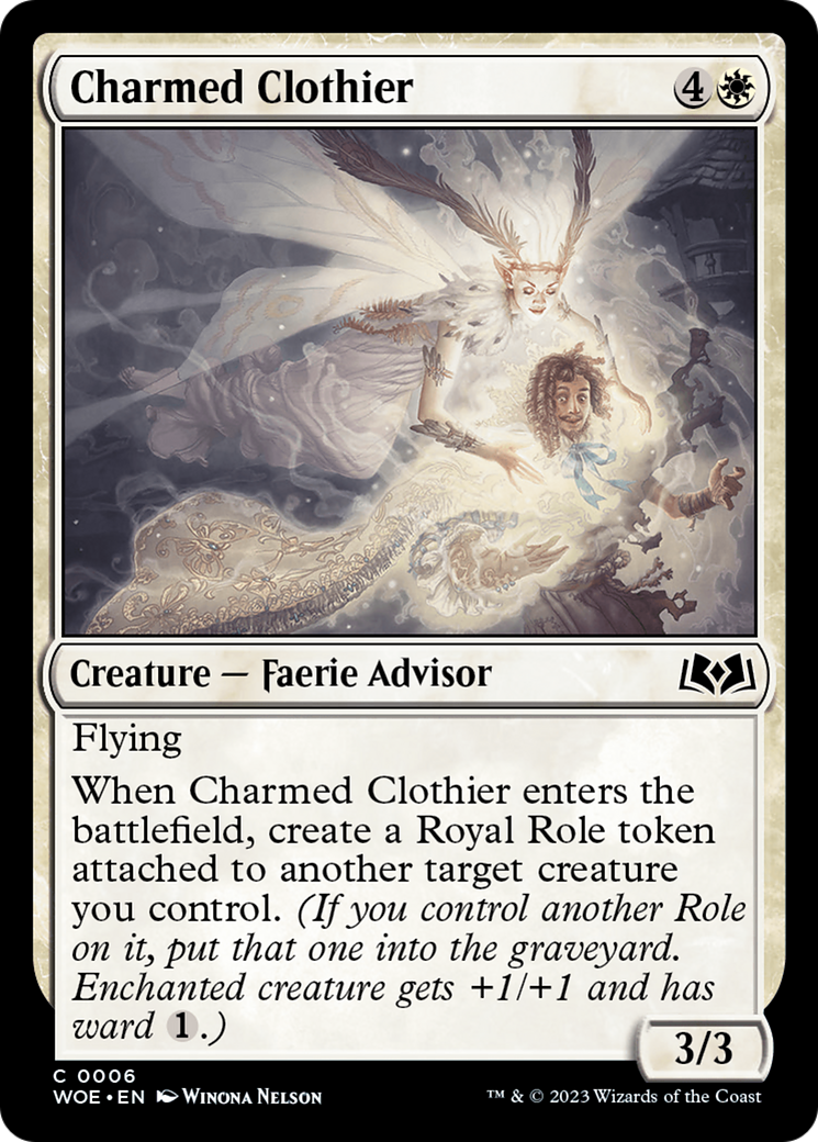 Charmed Clothier (WOE-006) - Wilds of Eldraine Foil