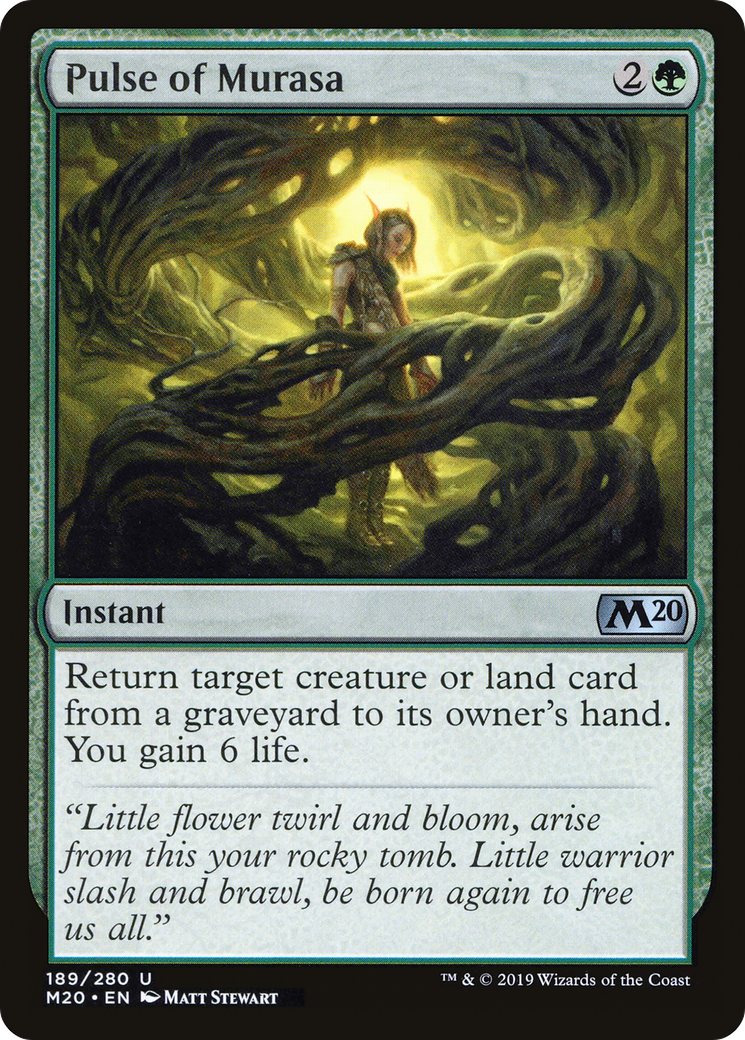 Pulse of Murasa⁣ - Core 2020⁣ (Uncommon)⁣ [189]