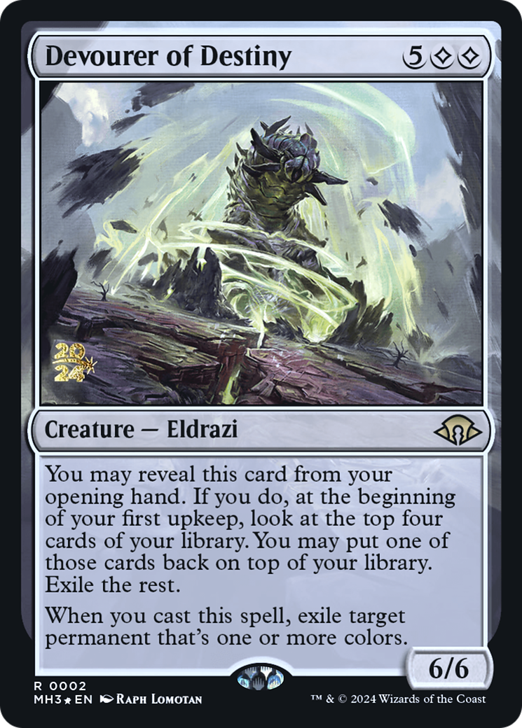 Devourer of Destiny (PRE-02S) - Modern Horizons 3 Promos Foil