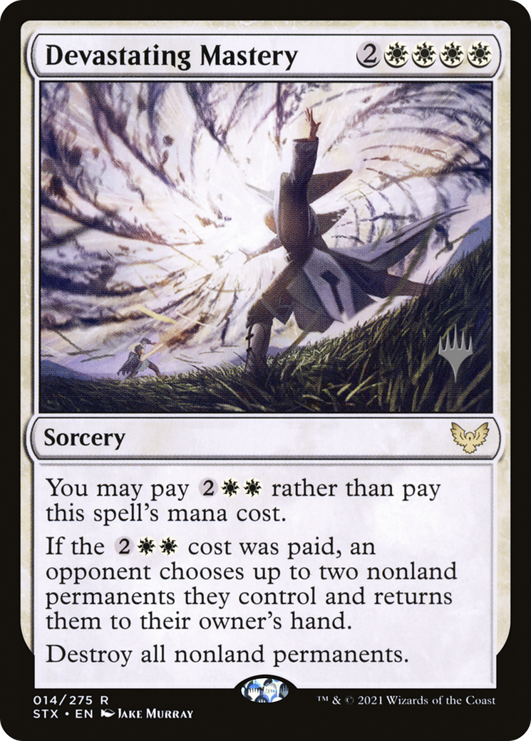 Devastating Mastery (PPSTX-014) - Strixhaven: School of Mages Promos