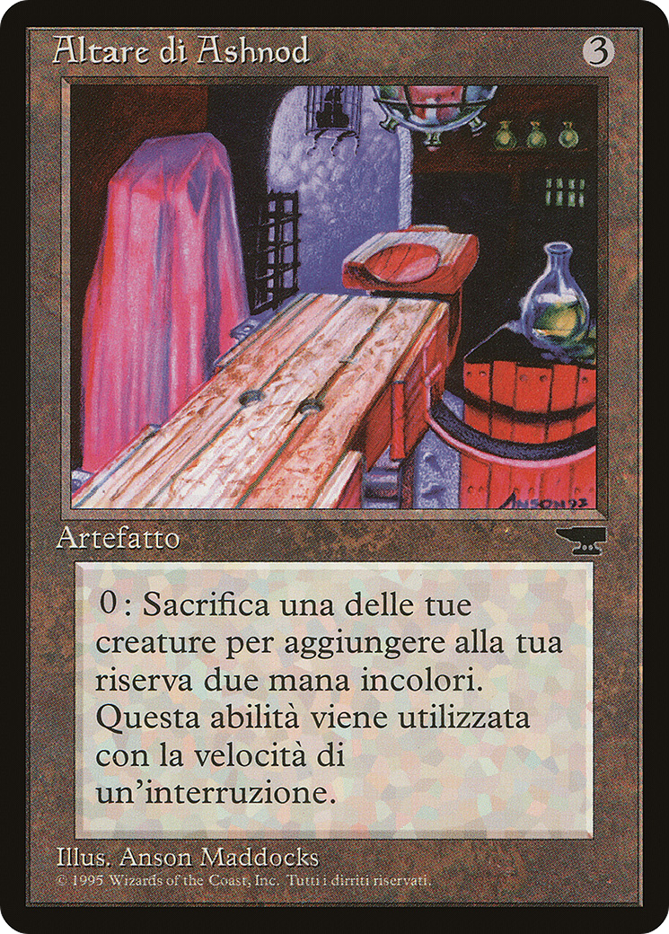 Ashnod's Altar (Italian) - "Altare di Ashnod" (REN-101) - Rinascimento