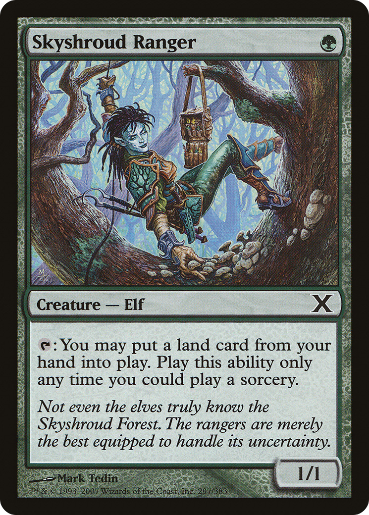 Skyshroud Ranger (10E-297) - Tenth Edition