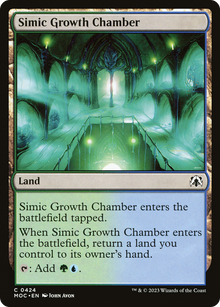 Simic Growth Chamber⁣ - Commander: March of the Machine⁣ (Common)⁣ [424]