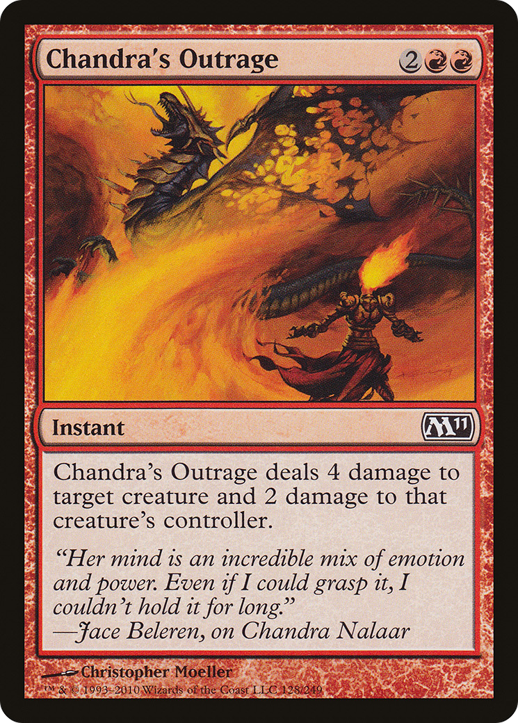 Chandra's Outrage (M11-128) - Magic 2011