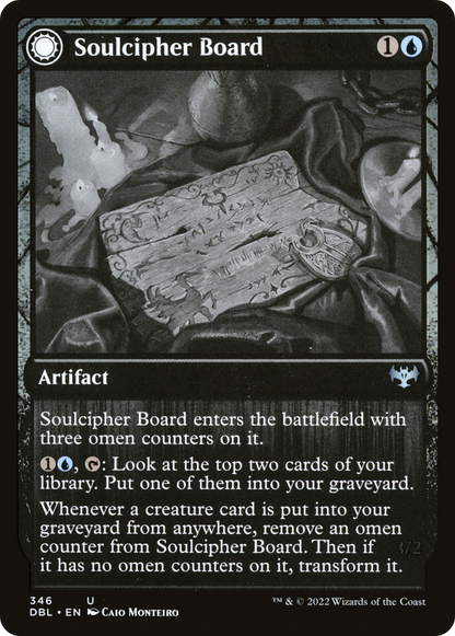 Soulcipher Board (DBL-346) - Innistrad: Double Feature: (Double Faced Transform)
