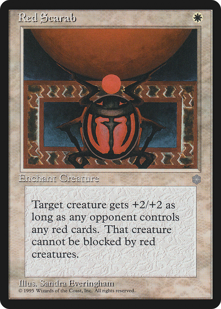Red Scarab (ICE-) - Ice Age