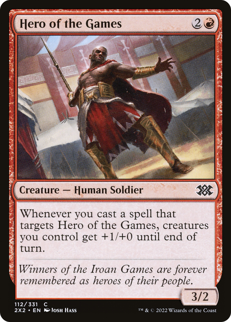Hero of the Games⁣ - Double Masters 2022⁣ (Common)⁣ [112]