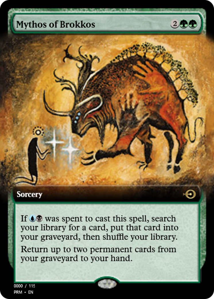 Mythos of Brokkos (PRM-80825) - Magic Online Promos Foil