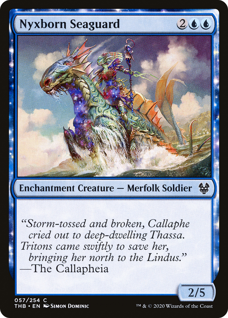 Nyxborn Seaguard⁣ - Theros Beyond Death⁣ (Common)⁣ [57]