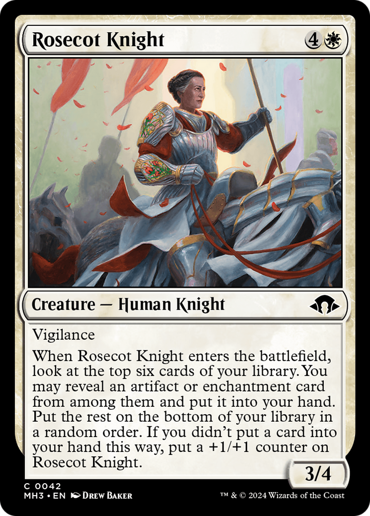 Rosecot Knight⁣ - Modern Horizons 3⁣ (Common)⁣ [42]
