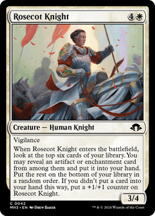 Rosecot Knight⁣ - Modern Horizons 3⁣ (Common)⁣ [42]