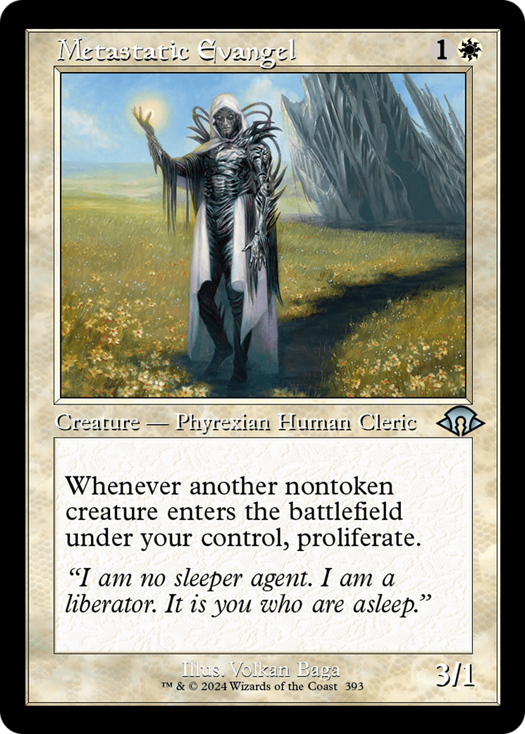 Metastatic Evangel⁣ - Modern Horizons 3: Extras⁣ (Uncommon)⁣ [393]