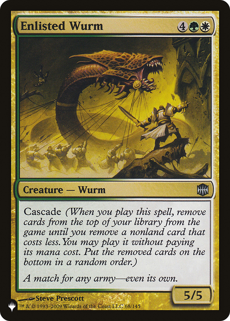 Enlisted Wurm (LIST-68/145) - The List