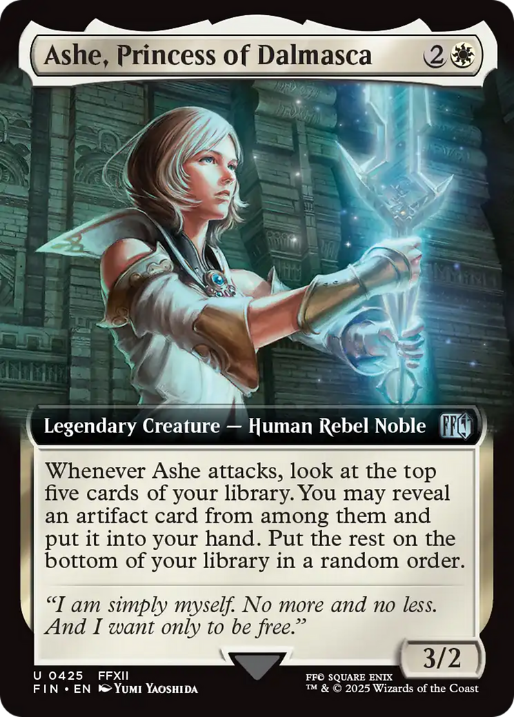 Ashe, Princess of Dalmasca (FIN-425) - FINAL FANTASY: (Extended Art) Foil