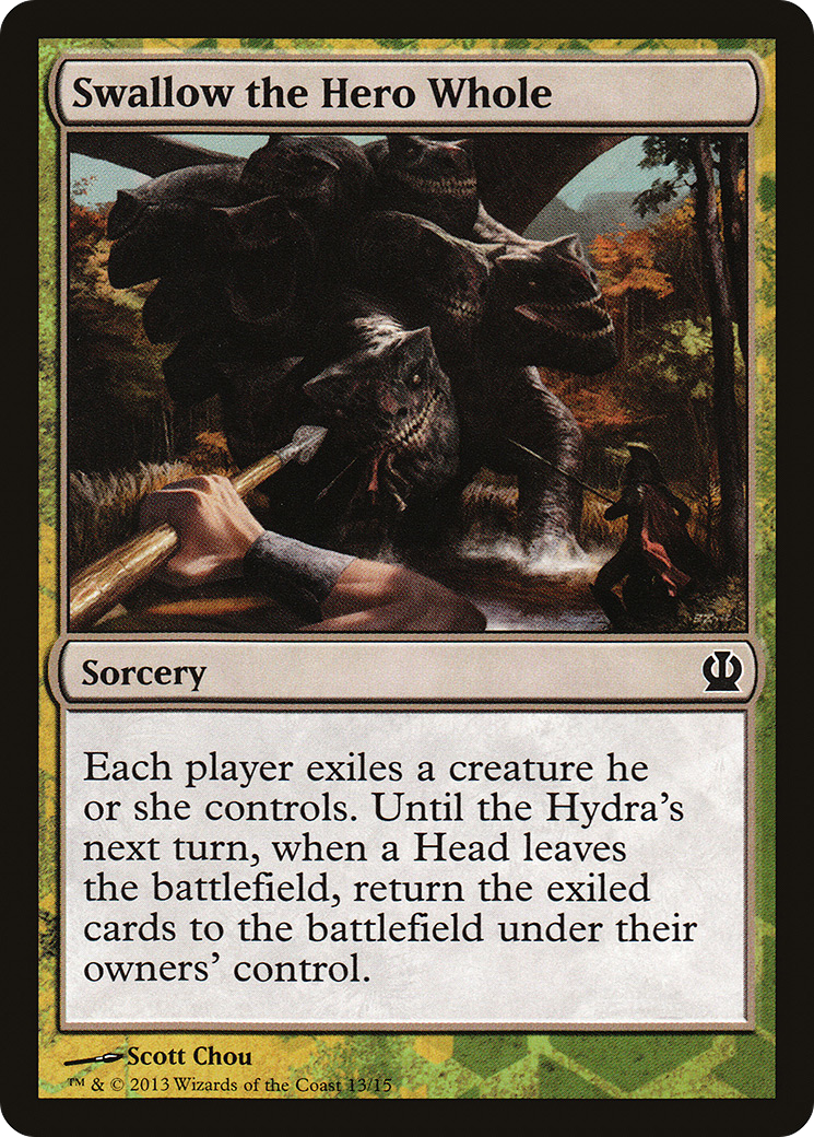 Swallow the Hero Whole (HERO-013) - Face the Hydra