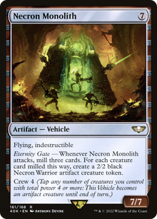 Necron Monolith⁣ - Universes Beyond: Warhammer 40,000⁣ (Rare)⁣ [161]