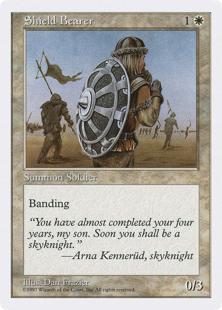 Shield Bearer (5ED-062) - Fifth Edition