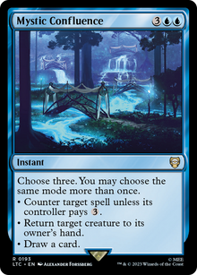 Mystic Confluence⁣ - Commander: The Lord of the Rings: Tales of Middle-earth⁣ (Rare)⁣ [193]