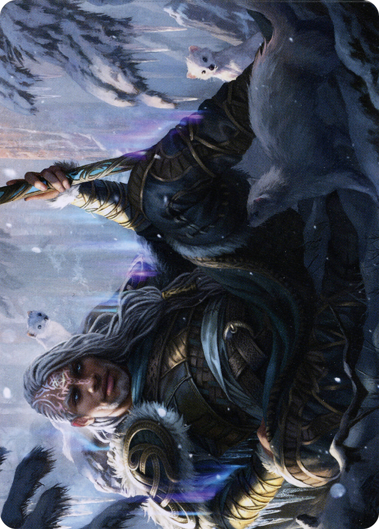 Jorn, God of Winter // Jorn, God of Winter (AKHM-047) - Kaldheim Art Series (Borderless)