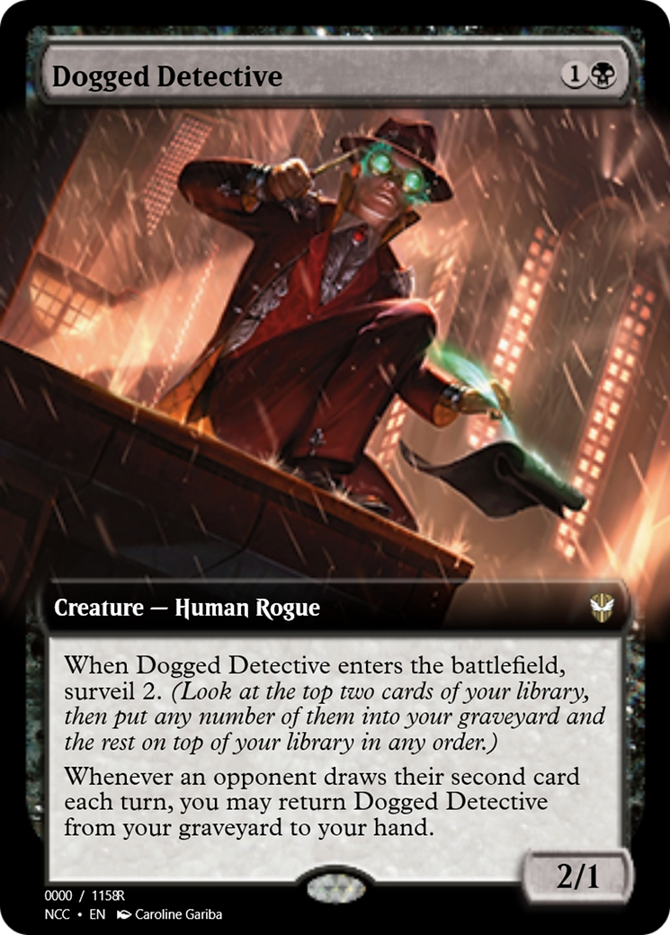 Dogged Detective (PRM-99819) - Magic Online Promos