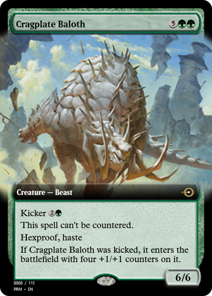 Cragplate Baloth (PRM-83756) - Magic Online Promos