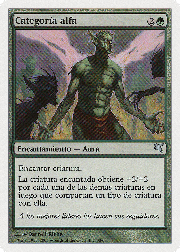 Alpha Status (Spanish) - "Categoría alfa" (PSAL-B38) - Salvat 2005