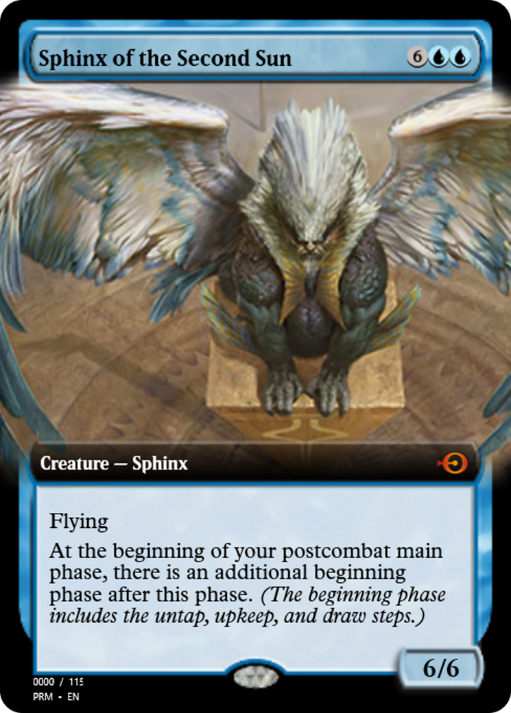Sphinx of the Second Sun (PRM-85992) - Magic Online Promos Foil
